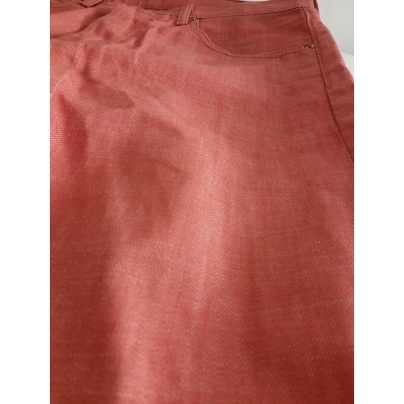 Levis 501 Jeans White Oak Cone Denim Mens Size 32 30 Red On White Fresh Hip Hop - Picture 5 of 13